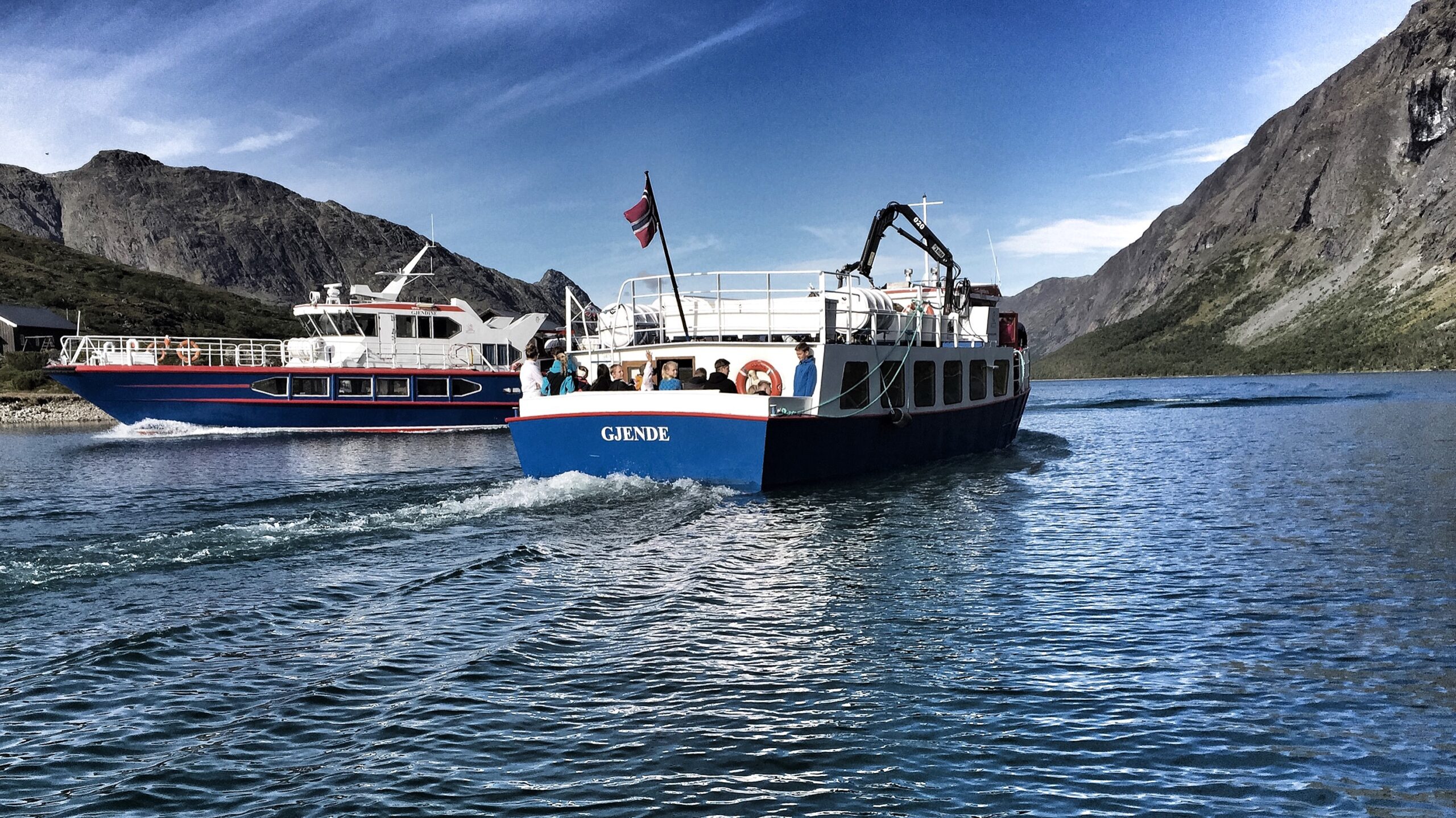 The history of the boats - Gjendebåtene